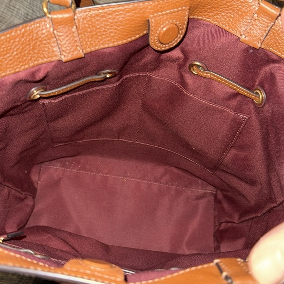 Coach Andy Suede Tassel Tote Bag RARE - Picture 13 of 16